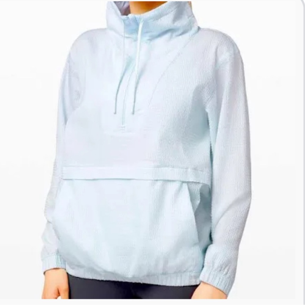 Lululemon Athletica Light Blue Windbreaker - Picture 2 of 5